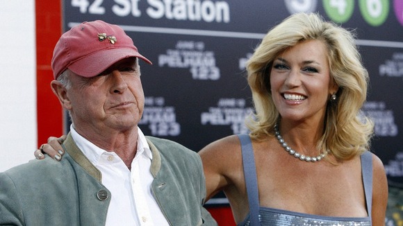 Tony Scott and his wife Donna seen at the premiere of the movie 'The Taking of Pelham 1 2 3'