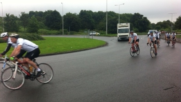 Maynard cyclists