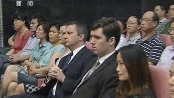 British diplomats were present in court as Gu Kailai was sentenced