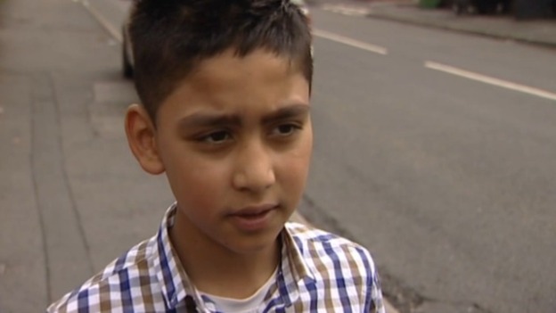 The children's cousin, Shazad Azeem.