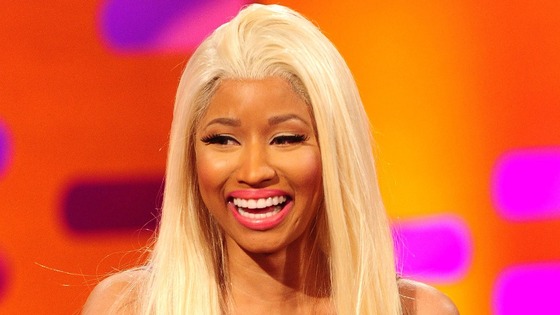 Trinidadian-born American singer Nicki Minaj.