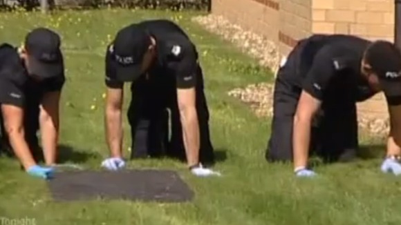 Police search