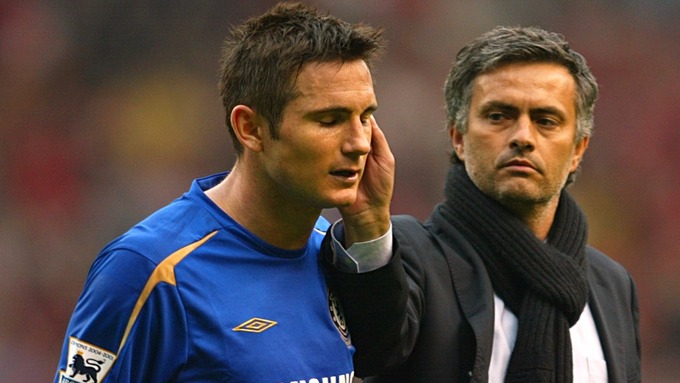 Image result for jose Mourinho and Frank Lampard