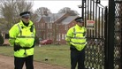 Police outside Herbie Hide's home