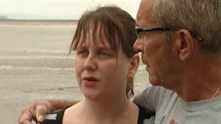 Rachel McCollum and her father