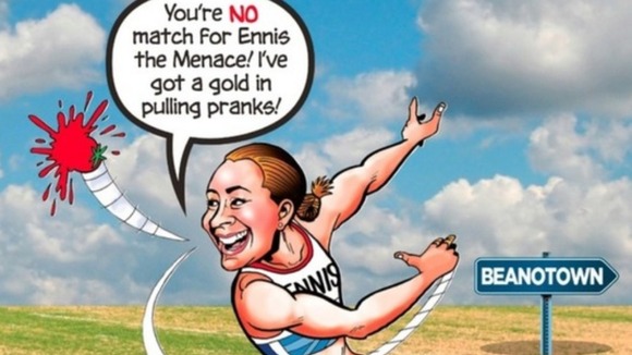 Jessica Ennis The Beano