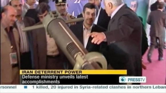 Iran President Mahmoud Ahmadinejad has said the short range missiles are meant for defence, not attack.