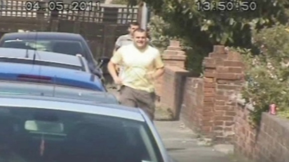 Surveillance footage from North Wales Police