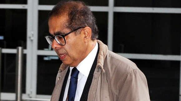 Dr Mohmed Saeed Sulema Patel, known as Freddy Patel, arrives for a General Medical Council disciplinary hearing in London in 2010