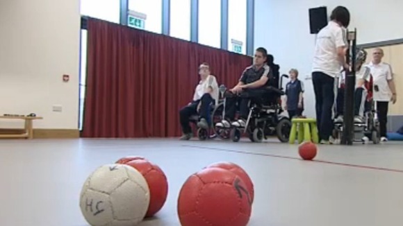 Boccia game