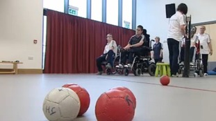 Boccia game