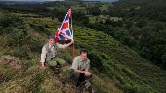 Roy Lingard, Head Forester at Chatsworth Estate and Dave Bole, Forestry Commission
