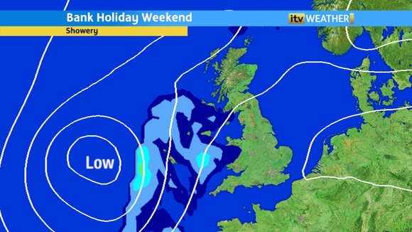 The unsettled theme continues into the weekend