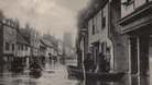A postcard of the flooding in Norwich