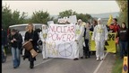 Nuclear power protesters