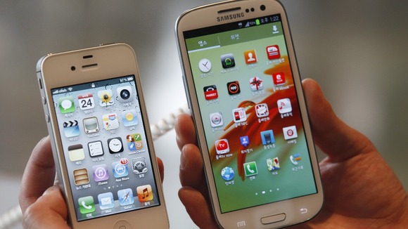 The patent case focused on on how similar Samsung's phones are to the iPhone