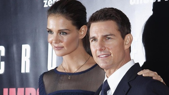 Katie Holmes and Tom Cruise