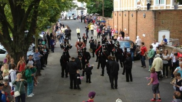 Our own marching band !