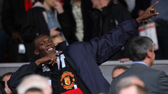 Usain Bolt Manchester United