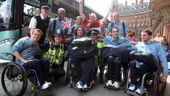 French Paralympic team in London