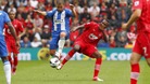 Wigan's Shaun Maloney (left) in action against Southampton's Guly Do Prado