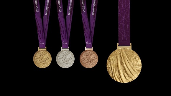 London 2012 Paralympic medals