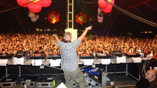 Crowds enjoy a previous Creamfields festival