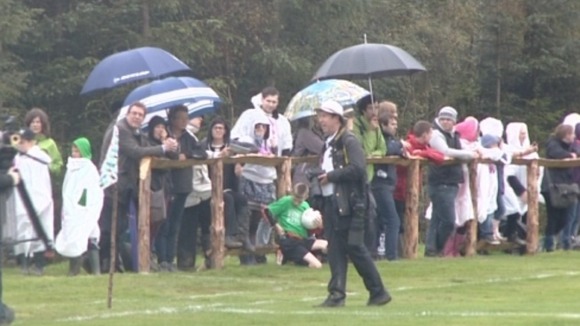 Spectators at Forest Pitch
