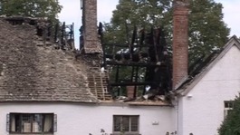 Historic house hit by lightning