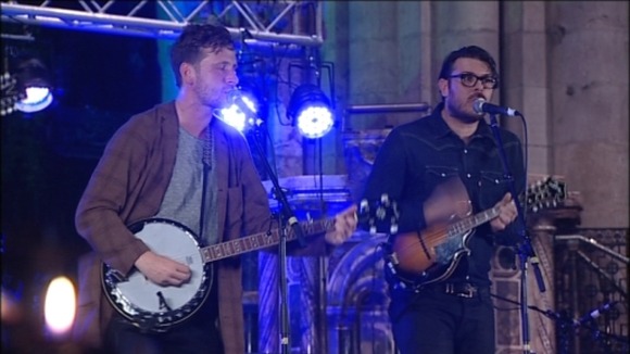 Performing at Durham Cathedral