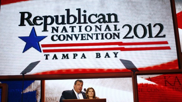 New Jersey Governor Chris Christie at the 2012 Republican National Convention