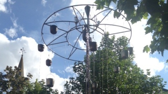 Art installation in Aylesbury