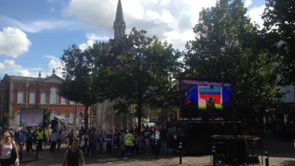A busy Aylesbury waits for Paralympic flame