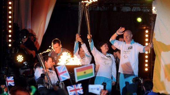Paralympic torch