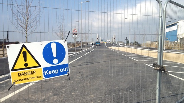 Twin Sails Bridge closed