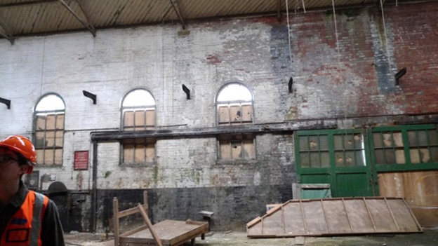 Ice factory interior