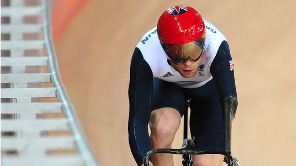 Great Britain's Jon-Allan Butterworth during a training session at the Velodrome
