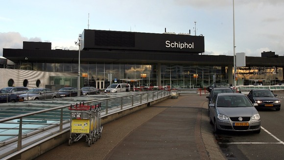 File image of Schiphol airport in Amsterdam