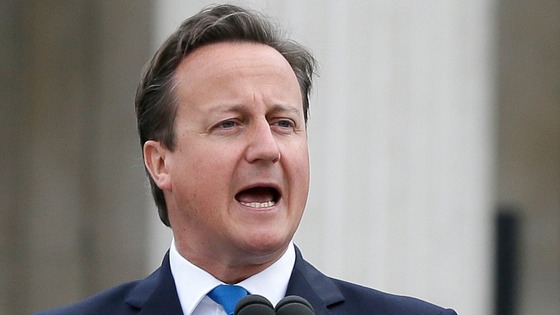 Under fire: David Cameron 