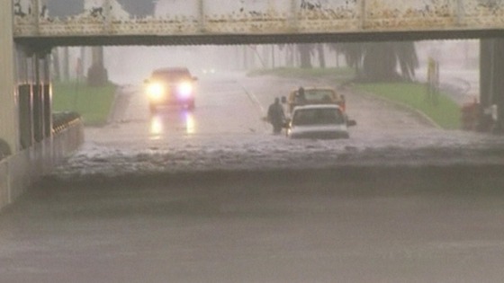 Inland areas of the US Gulf submerged by Hurricane Isaac