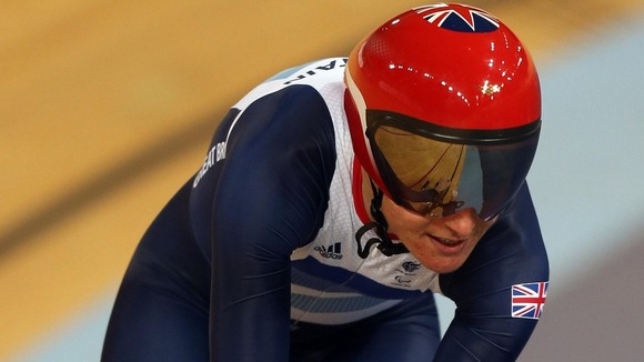 Britain's Sarah Storey.