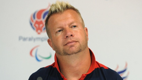 Nine-time Paralympic Games gold medallist Lee Pearson.