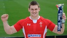 Dan Lydiate with the Player of the Championship trophy