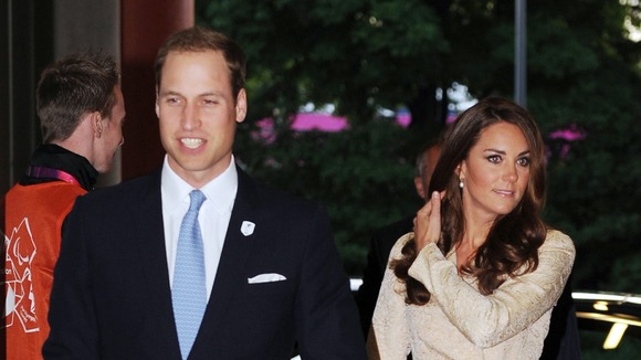 The Royal couple arrive at the Olympic Stadium for the Paralympic Games Opening Ceremony on Wednesday.