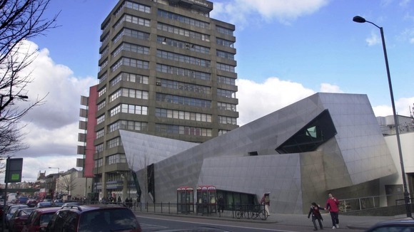 London Metropolitan University's campus on Holloway Road, north London.