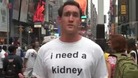 A video appeal by a patient in need of a kidney on MatchingDonors.com