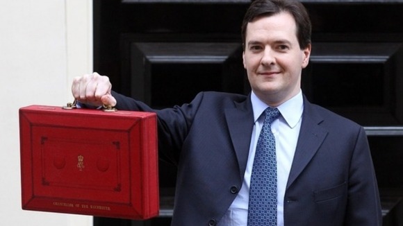George Osborne outside number 10 this morning