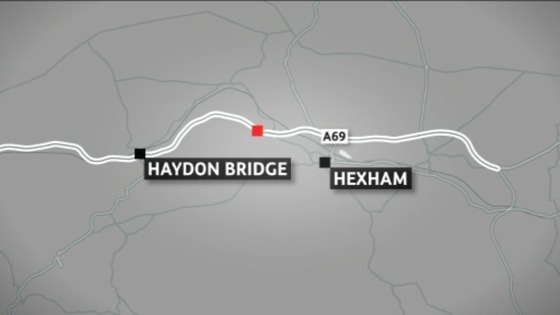 Map of A69