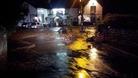 Pub surrounded by water