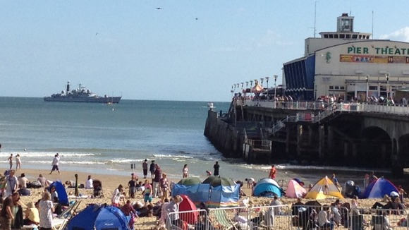 HMS York in Bournemouth